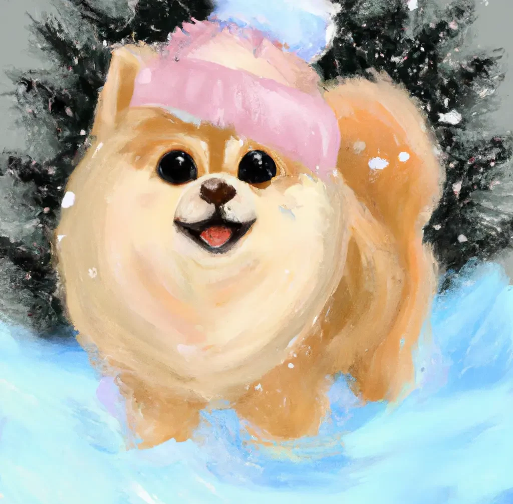 Pomeranian Boo Kış Aylarında Nasıl Patilerini Korur?